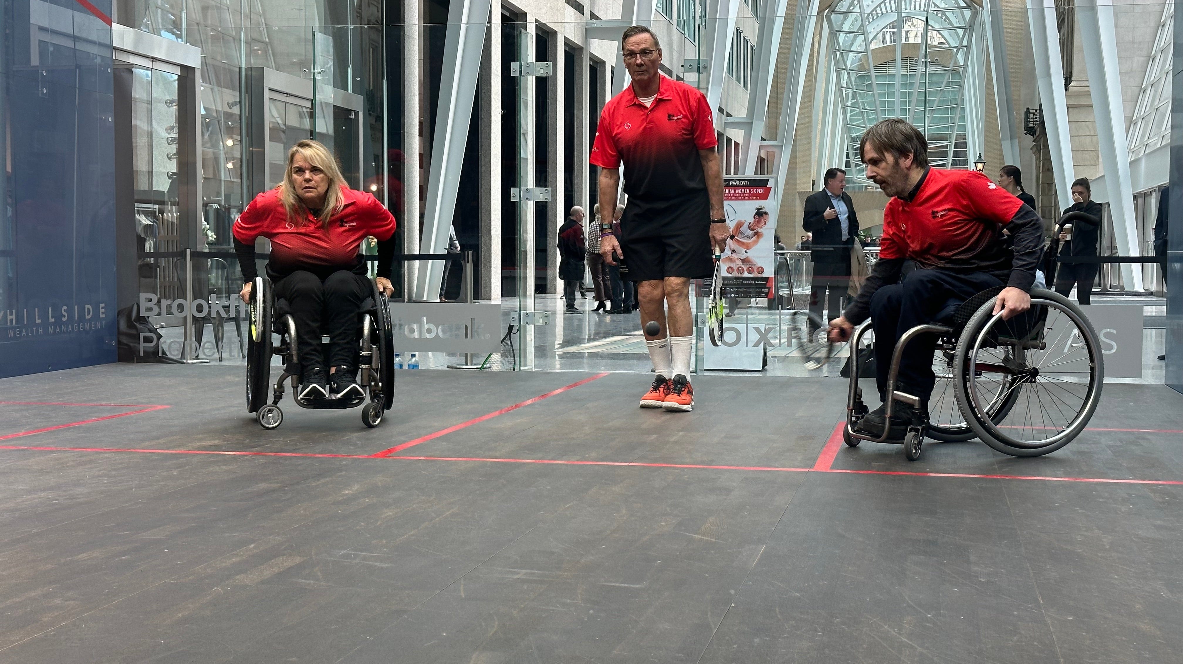 On a Roll: The Rise of Wheelchair Squash
