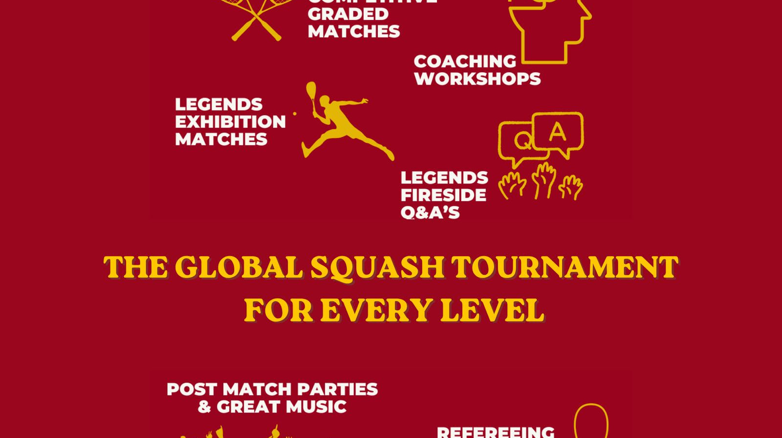Amsterdam To Host Inaugural Global Squash Festival