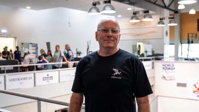 ‘Squash saved my eyesight’