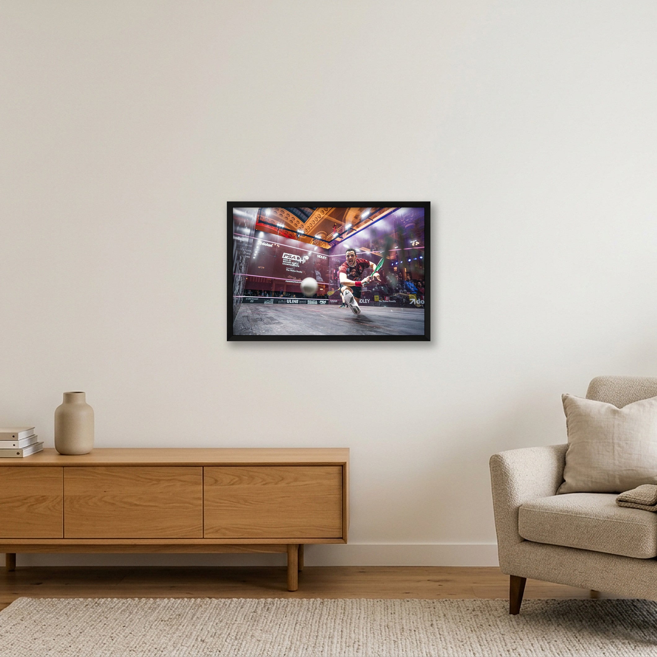 Asal's Full Send — 60×40cm, 24×16" Black Frame