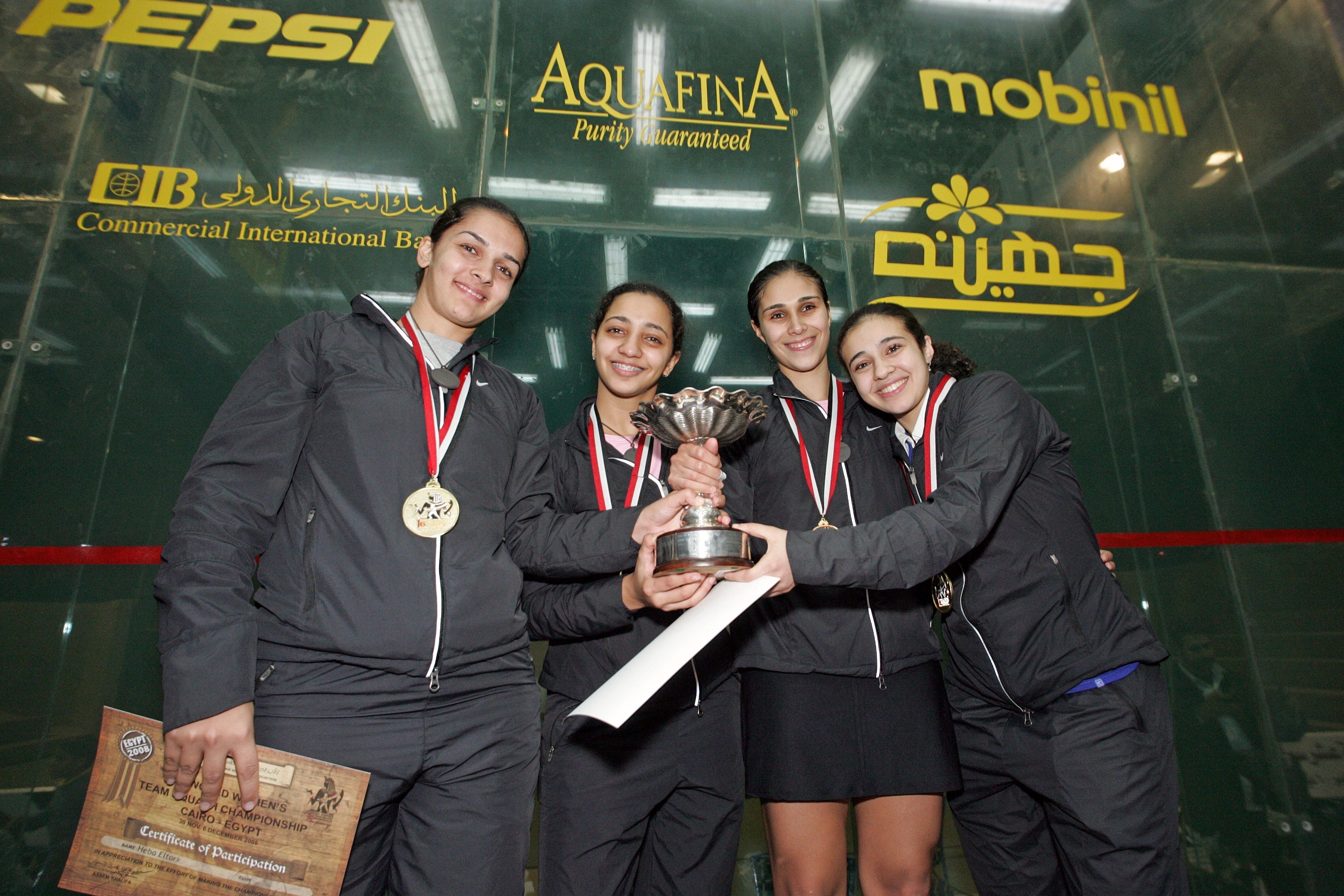 2008: The Night Egypt’s Women Redefined Squash