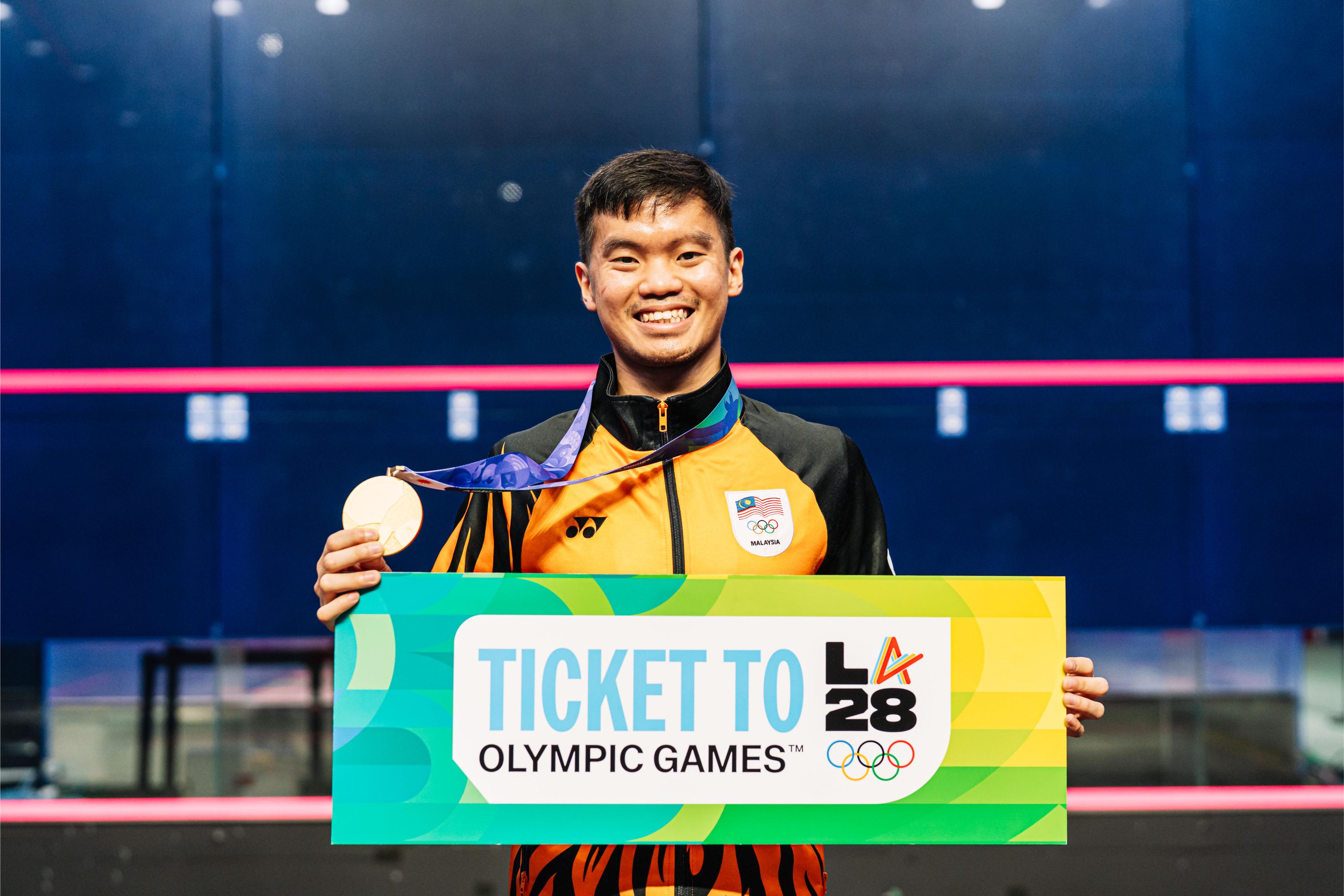 Eain Yow NG: Squash's First Olympic Qualifier