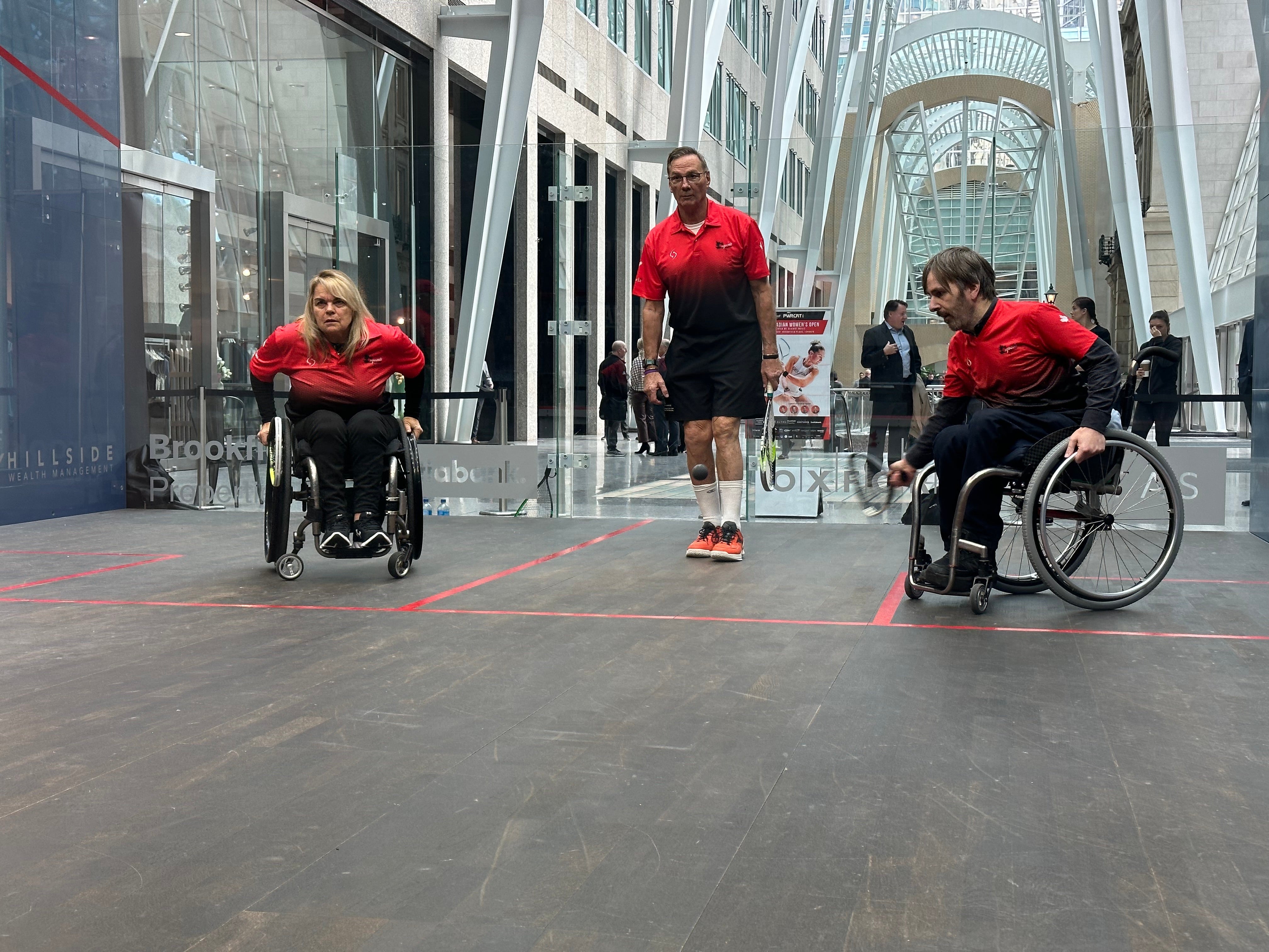 On a Roll: The Rise of Wheelchair Squash