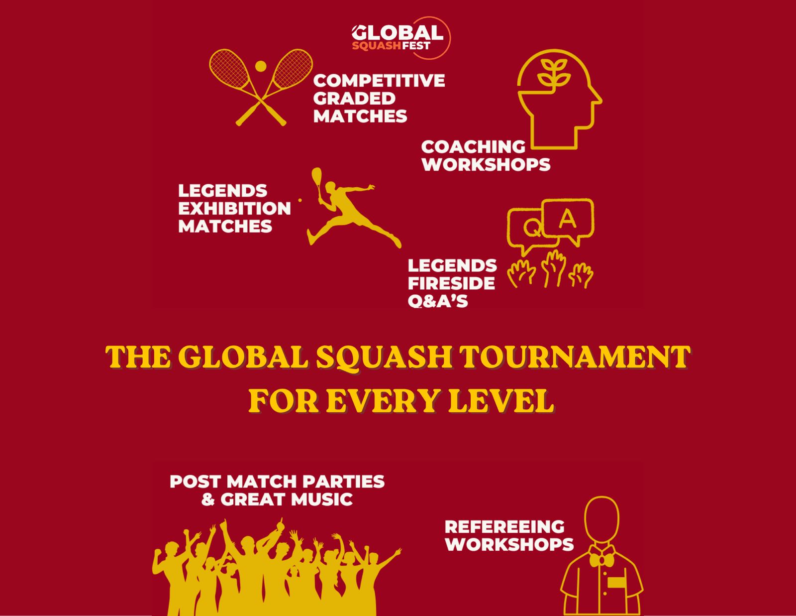Amsterdam To Host Inaugural Global Squash Festival