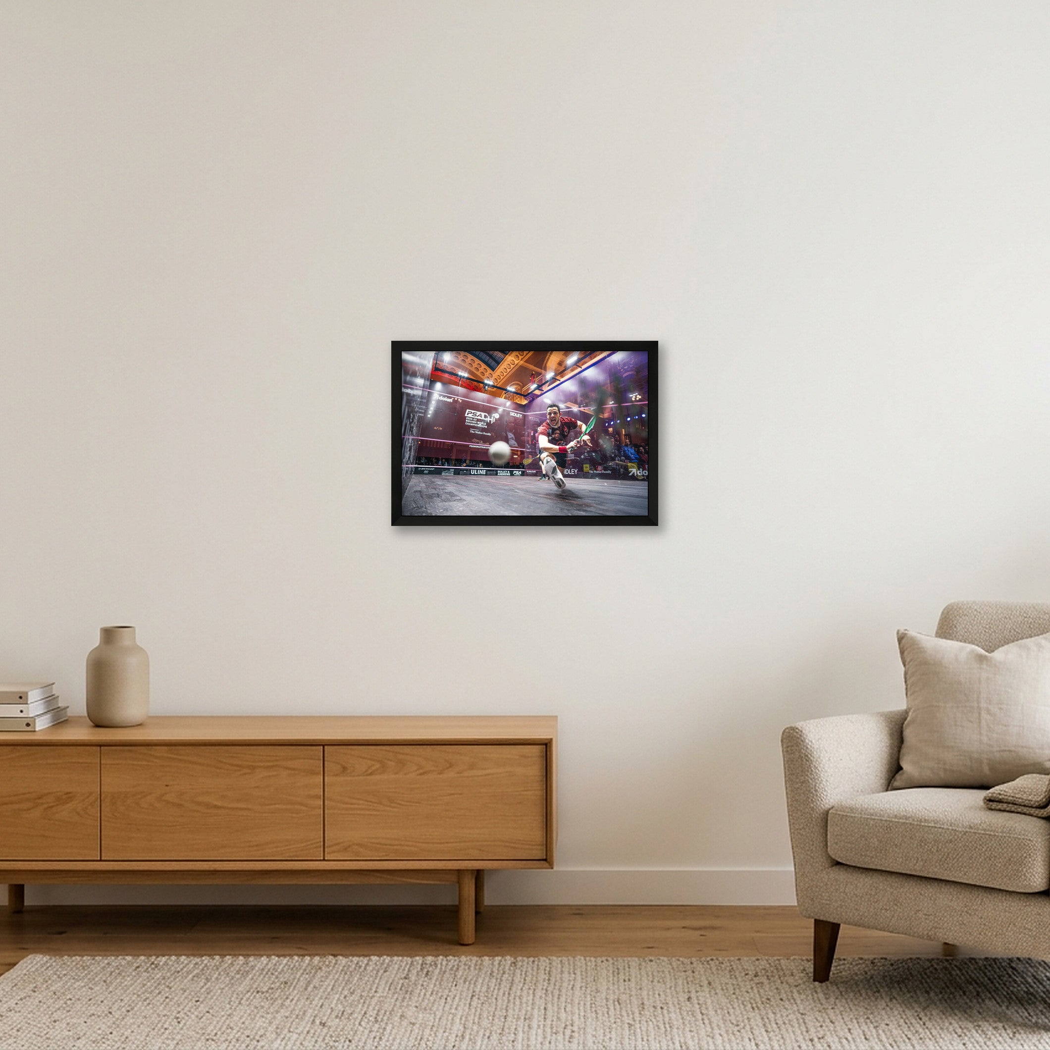 Asal's Full Send — 45×30cm, 18×12" Black Frame