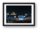 At The Pyramids — framed