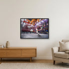 Asal's Full Send — 100×70cm, 39×28" Black Frame