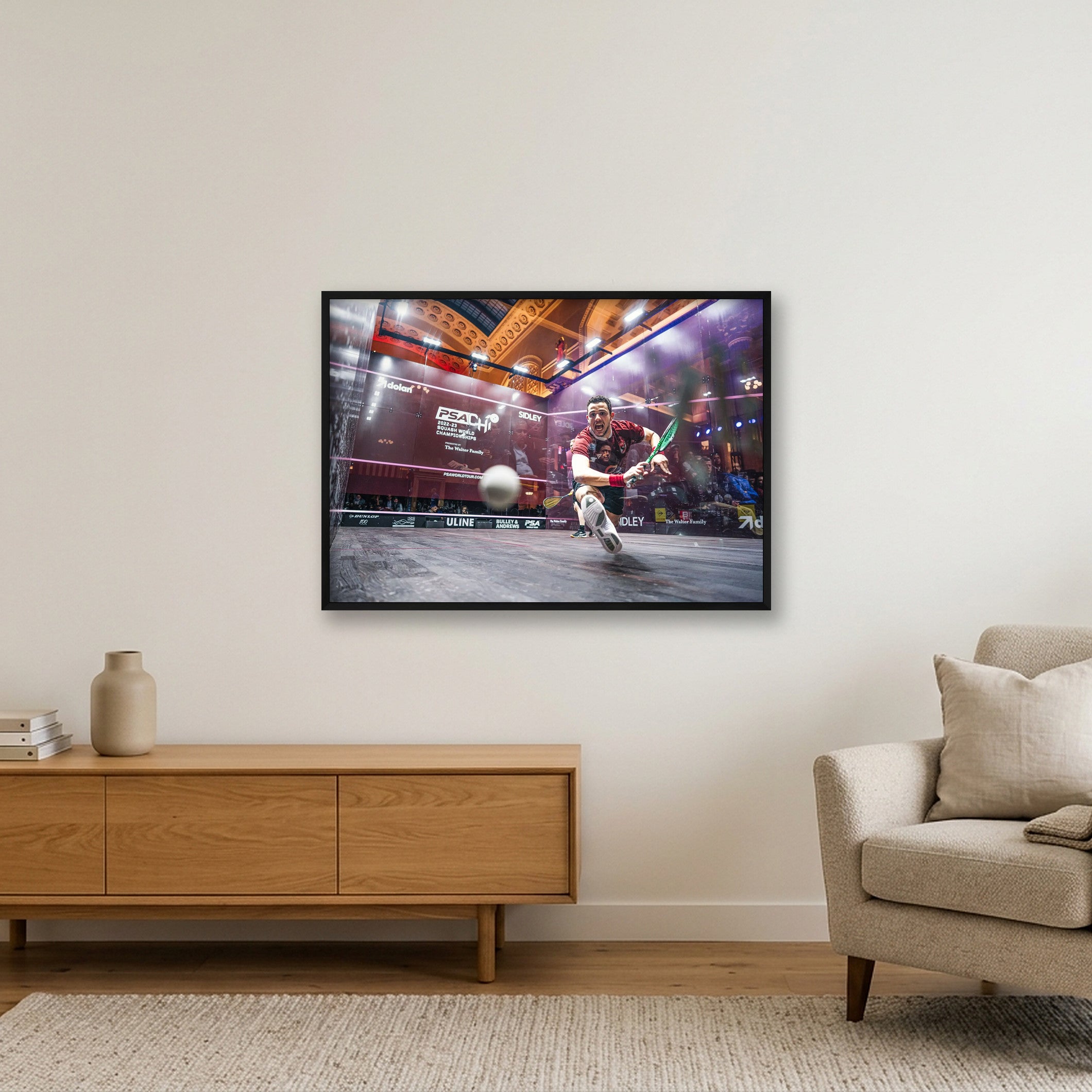 Asal's Full Send — 100×70cm, 39×28" Black Frame