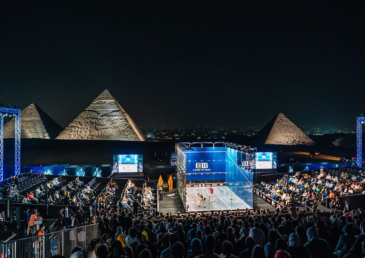 At The Pyramids