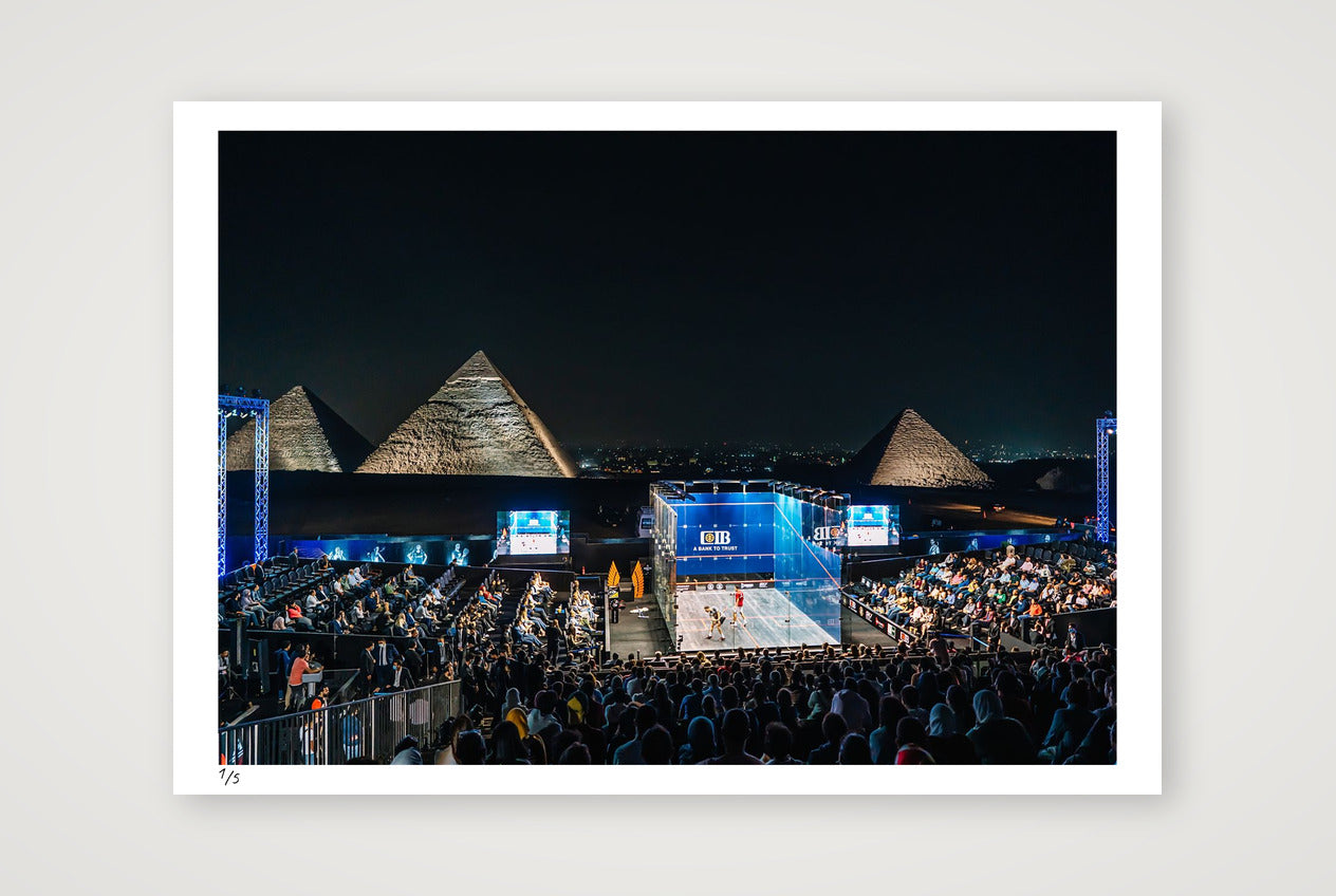 At The Pyramids — 84×59cm, 33×23" Print only